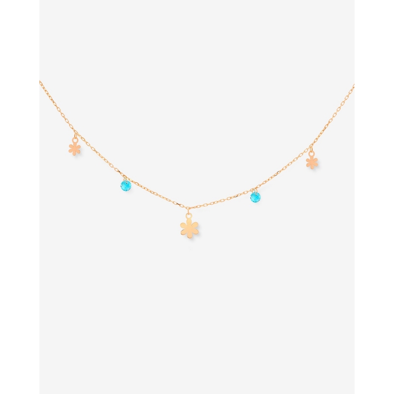 Collar 3 Corazones 2 Circonitas