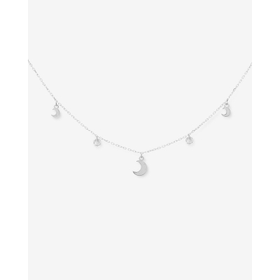 Collar 3 Lunas 2 Circonitas 2