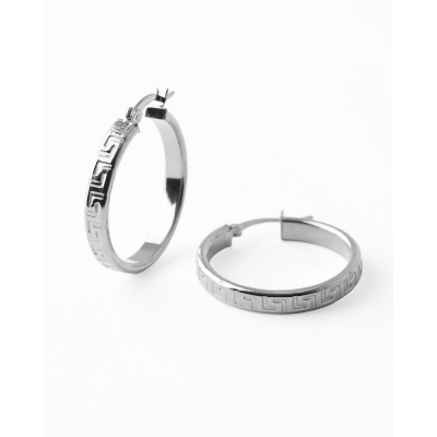 PENDIENTES ARO PLANO 25MM...