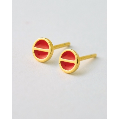 PENDIENTES MINI CIRCULO...