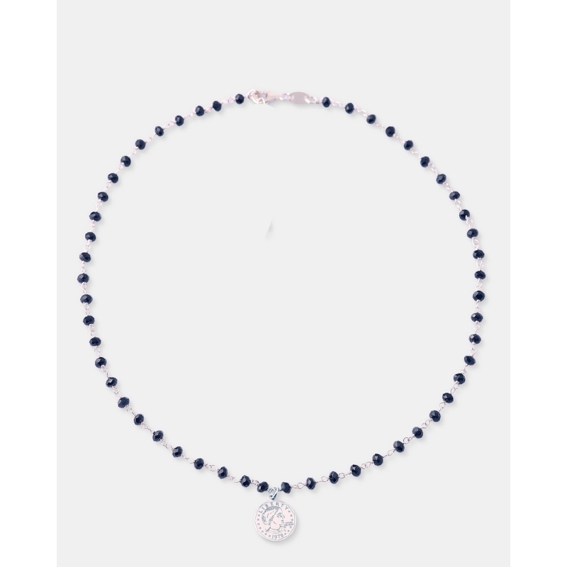 Collar Moneda Dolar CZ