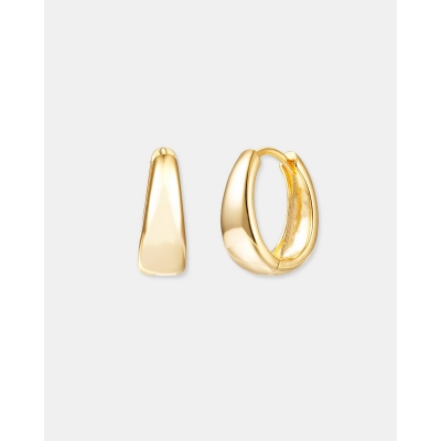 PENDIENTES ARO OVALADO -...