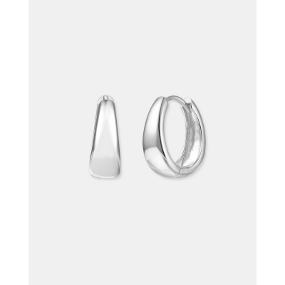 PENDIENTES ARO OVALADO -...