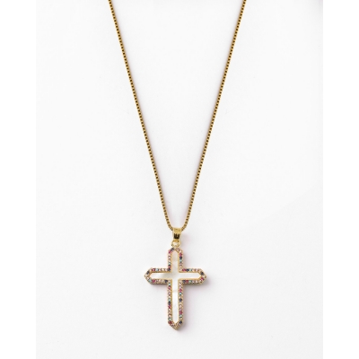 COLLAR CRUZ NACAR 30X23MM...