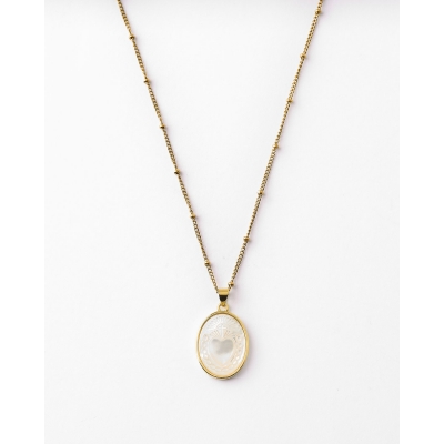 COLLAR MEDALLA NACAR...