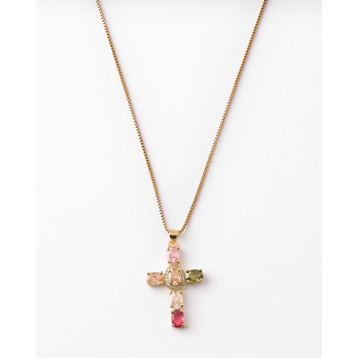 COLLAR CRUZ 38X23MM -...