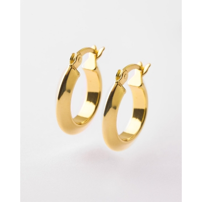 PENDIENTES ARO 15MM PLATA  DO