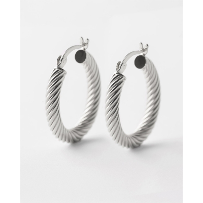 PENDIENTE ARO OVALADO...