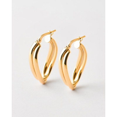 PENDIENTES ARO OVALADO...