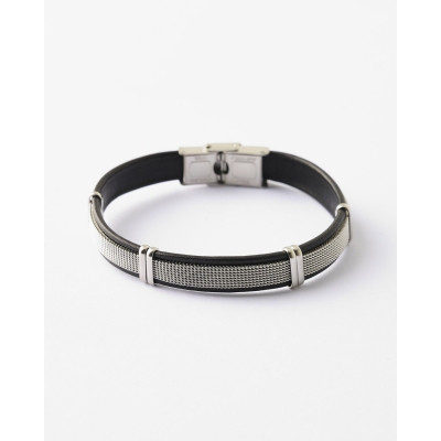 PULSERA CABALLERO MALLA Y...