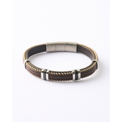 PULSERA CABALLERO CUERO 