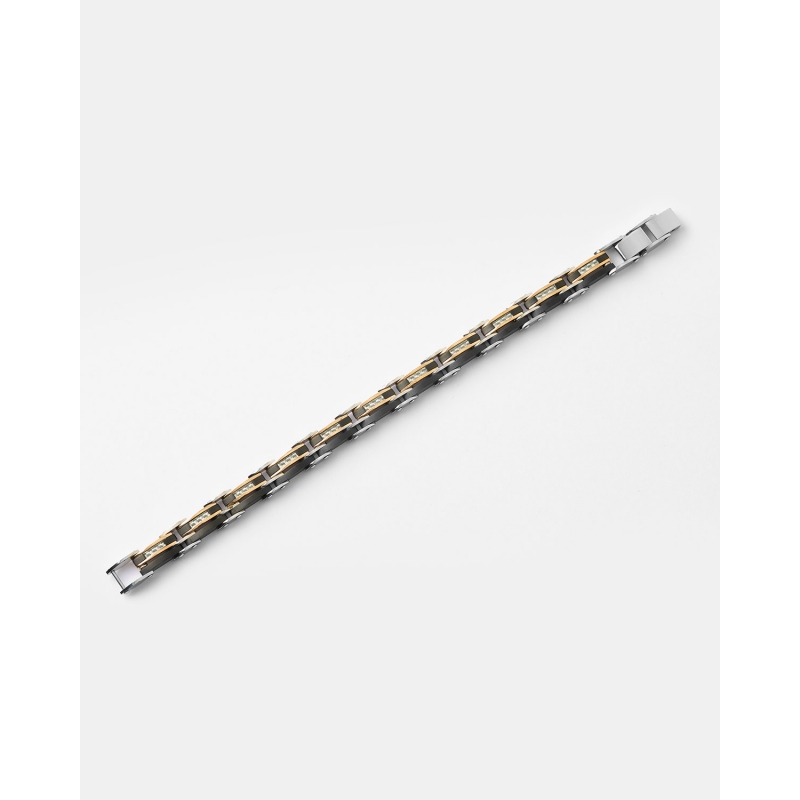 PULSERA CABALLERO ACERO REVERSIBLE...