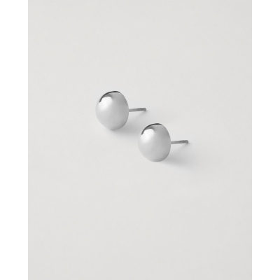 PENDIENTES MEDIA BOLA 10mm...