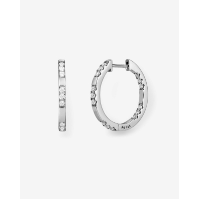 Pendientes Aro Circonita...