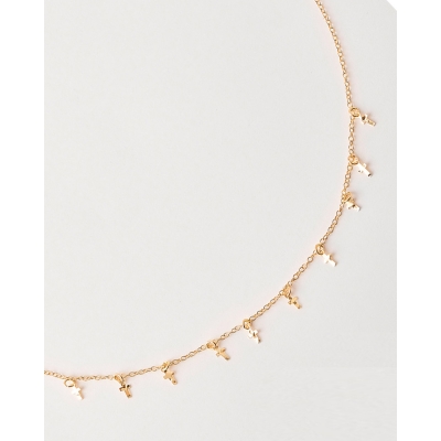 Collar 10 Cruces Martillado