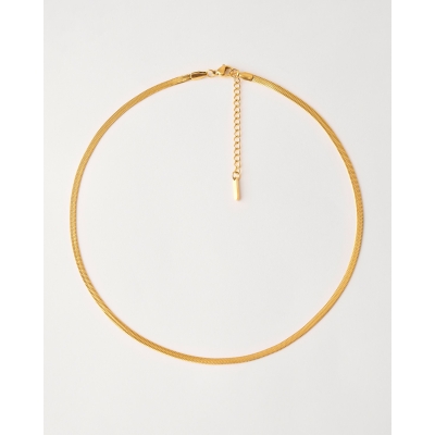 CHOKER SNAKEFLAT ACERO 3MM...