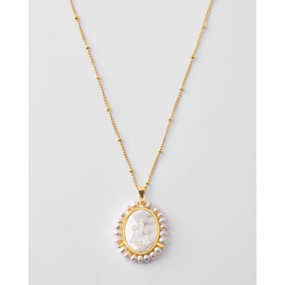 Collar Medalla Virgen...