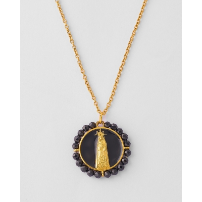 COLLAR ACERO MEDALLA VIRGEN...