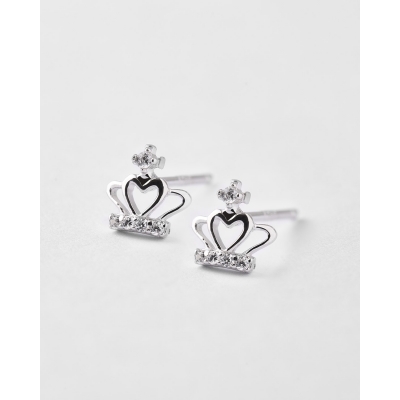 PENDIENTES MINI CORONA...