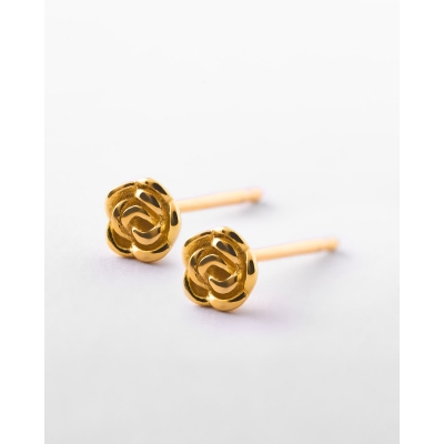 PENDIENTES MINI FLOR 5MM