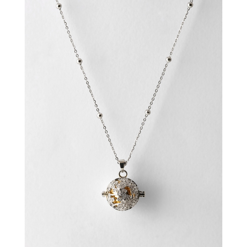 Llamador De Angeles Flores Circonitas...