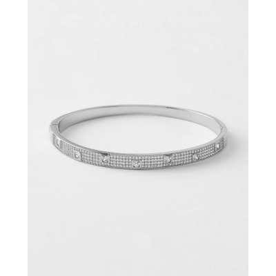 BRAZALETE CUADRADO CIRCONITAS 