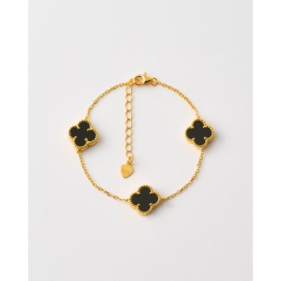 PULSERA 3 QUADRIFOGLIO 10MM...