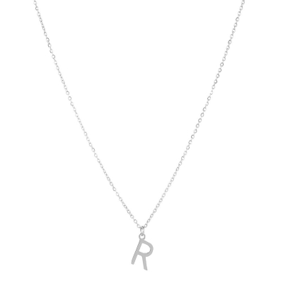 Collar Acero 38+4cm Inicial...