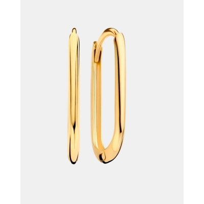 PENDIENTES ARO RECTÁNGULO -...