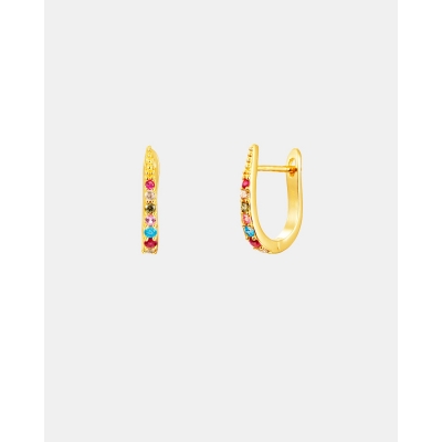 PENDIENTES ARO OVALADO 17MM...