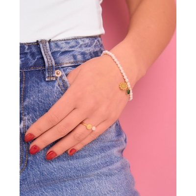 PULSERA PERLAS 4.5MM -... 2