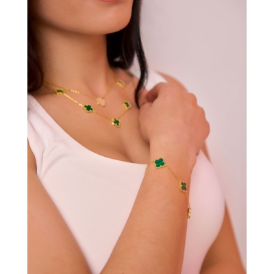 PULSERA 3 QUADRIFOGLIO 10MM... 2