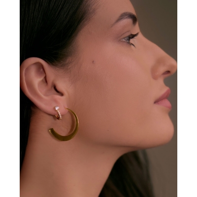 PENDIENTE SEMI ARO 20MM 2