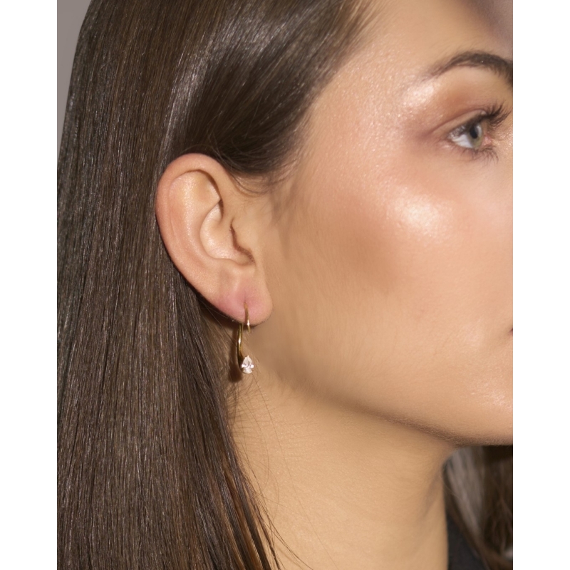 PENDIENTE SEMI ARO FORMA C 25MM...