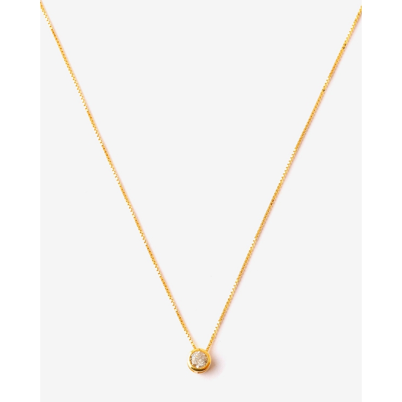 COLLAR CIRCONITA 4MM PLATA DO 