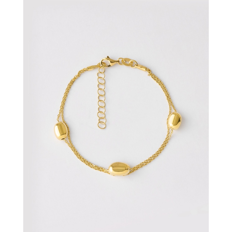 PULSERA DOBLE 3 CAPSULAS 9X7MM  -...