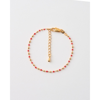 PULSERA BEADS Y BOLAS 2MM...