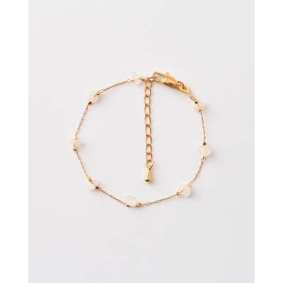 PULSERA PIEDRAS BLANCAS -...