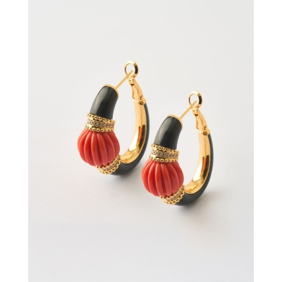 Pendientes Aro Ovalado 30mm...