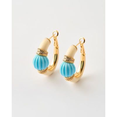 Pendientes Aro Ovalado 30mm...