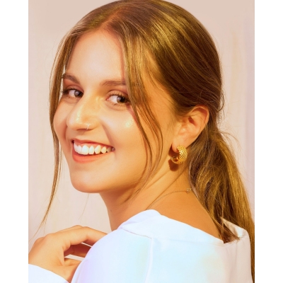 PENDIENTES SEMI ARO 11X21MM... 2