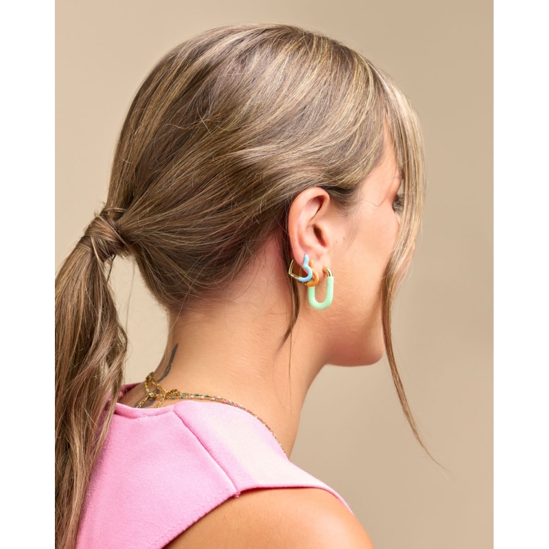 PENDIENTES CORAZÓN 16X18MM ESMALTE...