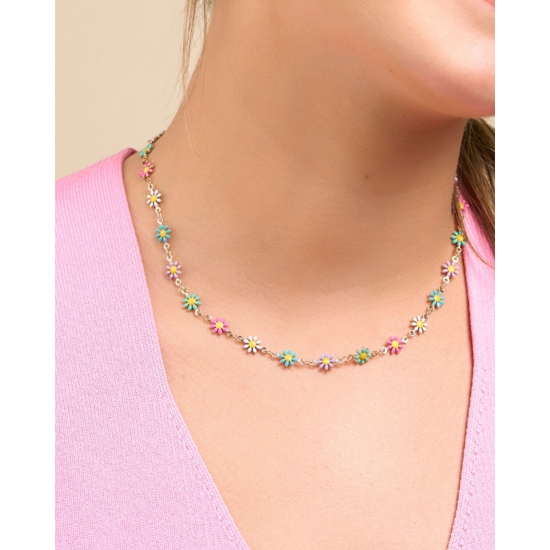 Collar Margaritas 7mm Multicolor...