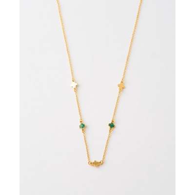 COLLAR 5 CRUCES 6MM ESMALTE...