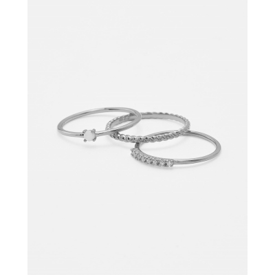 ANILLO TRIPLE - TRENZADO -...