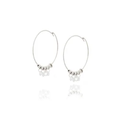 Pendiente Aro Circonita...