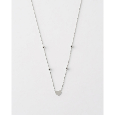 COLLAR CORAZON Y BOLAS...