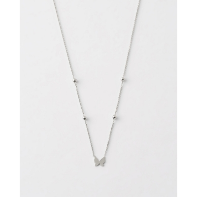 COLLAR MARIPOSA Y BOLAS...