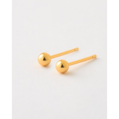 PENDIENTES MINIS BOLA 3MM...