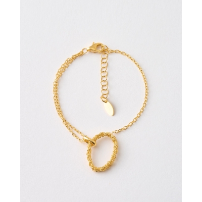 PULSERA OVALO TEXTURIZADO...